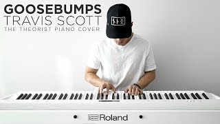 Travis Scott ft Kendrick Lamar  Goosebumps  The Theorist Piano Cover [upl. by Tneciv]