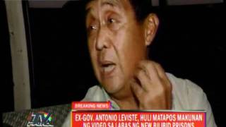 EXCLUSIVE Tony Leviste seen outside Bilibid [upl. by Eahsal]