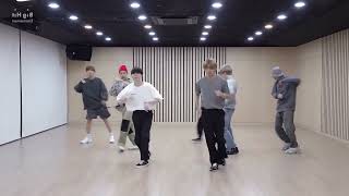 BTS Dynamite Bangtan Dance Practice Mirrored 4K [upl. by Utter]