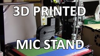 3D printed mic stand  Tinman Electronics 19 [upl. by Blandina614]