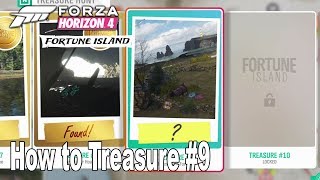 Forza Horizon 4 Fortune Island  How to Solve Treasure 9 HD 1080P [upl. by Namreh]