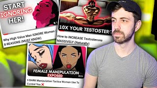 I just found the most UNHINGED mens self help channel [upl. by Anirahtak]