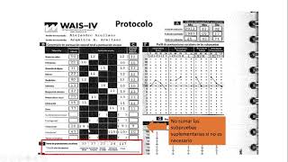 Protocolo WAIS IV Punto 4 [upl. by Hsatan]