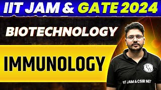 IIT JAM amp GATE 2024  Biotechnology  Immunology PYQ and Most Important Questions [upl. by Frisse]