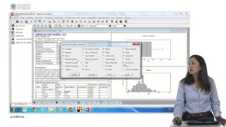 Estadistica descriptiva con Statgraphics   UPV [upl. by Salem]