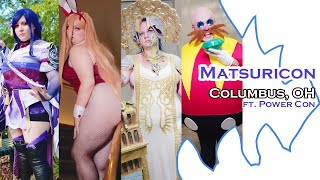 WELCOME TO MATSURICON 2023 4K COSPLAY MUSIC VIDEO ANIME COMIC CON VLOG COLUMBUS OHIO FT POWERCON [upl. by Yeung543]