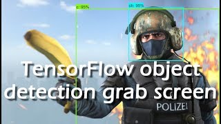 TensorFlow object detection tutorial how to grab a screen [upl. by Aivlys944]