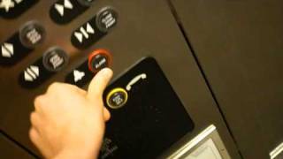 ringing the alarm on a Thyssenkrupp elevator [upl. by Elihu]