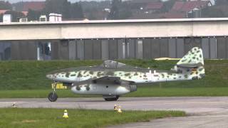 ME 262 takeoff AIR14 Payerne Switzerland [upl. by Ferretti]