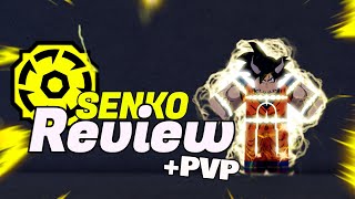 new SENKO Review  🤯⚡  Shindo Life PvP [upl. by Ettennil40]