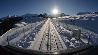 The STEEPEST Funicular Railway Stoosbahn [upl. by Adnamal]