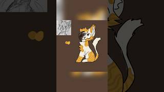 Bright’Heart speed paint read desc warriorcats warriors art drawing [upl. by Nitsud407]