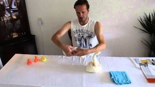 How to fold a towel animal Duck  Handdoeken vouwen Eend [upl. by Rondi947]