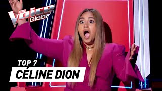 MINDBLOWING Céline Dion covers on The Voice [upl. by Faxan]