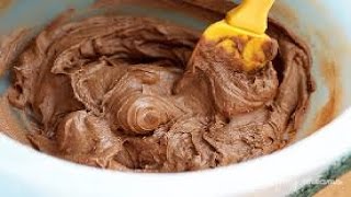 Chocolate Buttercream Icing Recipe Wilton [upl. by Aicirt121]