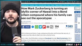 Mark Zuckerberg Building 250M Apocalypse Bunker Ultra Rich preparing For WW3 amp APOCALYPSE [upl. by Ahsin]