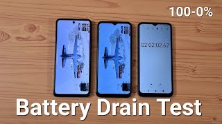 Infinix Note 30 5G vs Samsung Galaxy F14 5G Battery Drain Test [upl. by Viddah]