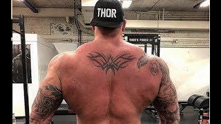 Worlds Strongest Man  Hafthor quotThe Mountainquot Bjornsson Workout [upl. by Yreved]