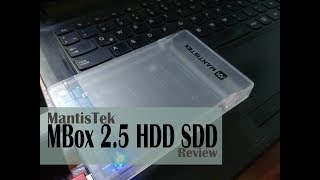 DISCO duro EXTERNO carcasa  Mantistek Mbox 25quot HDD y SSD ✅ [upl. by Gearhart]