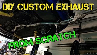 TFS DIY Custom Exhaust from Scratch [upl. by Amme]