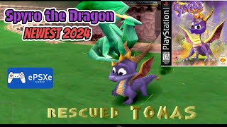 Spyro the dragon PS1 Gameplay Game ePSXe PS1 🎮 Part 2 [upl. by Moazami]