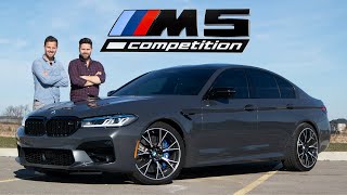 2021 BMW M5 Competition LCI Review  120000 Monster In A Suit [upl. by Retsehc427]