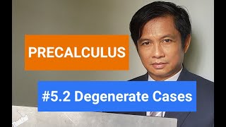 Degenerate cases of conic sections Precalculus STEM [upl. by Aid715]