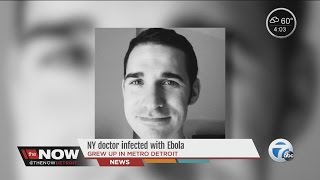 NY doctor infected with Ebola from Grosse Pointe [upl. by Sells]