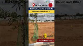 HMDA Approved Open Plots Near Foxconn  HMDA Approved Plots in Kongarakalan  Call  9059075632 [upl. by Brookhouse]