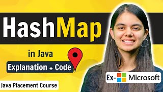 HashMap in Java  Hashing  Java Placement Course  Data Structures amp Algorithms [upl. by Ihdin]