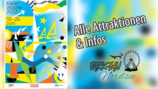 Kieler Woche 2022 Alle Attraktionen amp Infos [upl. by Elhsa]