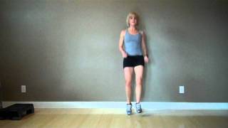 Toe Taps CardioPlyometric Exercise [upl. by Delorenzo]