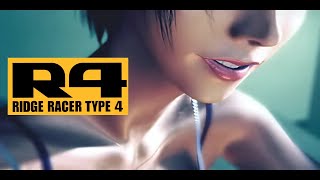 R4 Ridge Racer Type 4 Intro Remastered via AI Machine Learning at 4K 60 FPS Urban Fragments FTW [upl. by Akinod]