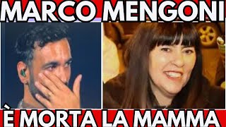 Tragedia Dolorosa Marco Mengoni È MORTA LA MAMMA  IL TRISTE E IMPROVVISO ANNUNCIO [upl. by Yrrum]