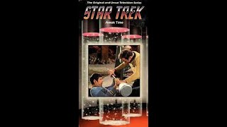 OpeningClosing to Star Trek Amok Time 1985 VHS [upl. by Gibe]