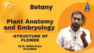 Plant Anatomy and Embryology  Structure of Flower  S Chand Academy [upl. by Htebasile522]