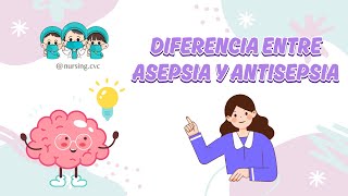 DIFERENCIA ENTRE ASEPSIA Y ANTISEPSIA  HISTORIA [upl. by Rauscher]