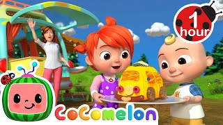 Wheels on the Bus Camper Van  More CoComelon Nursery Rhymes amp Kids Songs [upl. by Idnib]