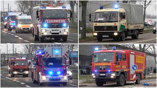 🚒🚑 Kolonnenfahrt aus 2 Perspektiven 📢 Starkton  Pressluft  EHorn  KatSÜbung quotMagnumiter 2024quot [upl. by Nanon305]