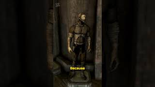 Skyrim Why Do Mannequins Move 😨skyrim gaming rpg shorts [upl. by Ellenahs896]