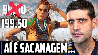 AÍ É MUITA SACANAGEM… Sony DOBRA o preço do Horizon Zero Dawn [upl. by Karole]