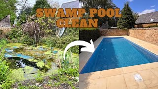 FULL TRANSFORMATION OF THE SWAMP POOL [upl. by Yklam]