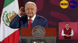 ‼️AMLO afirmó que está de acuerdo con ClaudiaSheinbaum de no invitar al rey de España [upl. by Kerby222]