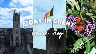 Travel Vlog  A Day in Ghent [upl. by Nolyk]