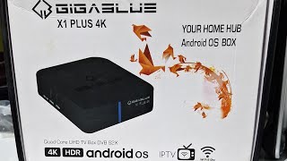 Almanyadan Gigablue X1 Plus 4K Android Uydu Alıcı Size Tanıdık Gelebilir [upl. by Kyla]