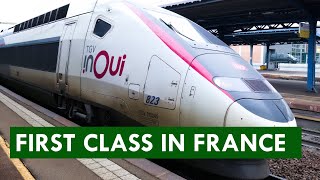 The new TGV InOui in first class Why does it already feel so dated [upl. by Firmin]