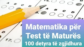 Matematika për Test të Maturës [upl. by Yanel]