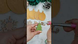 lets DIY Christmas Ornaments sunitascreativeworld christmasdecorationideas christmasornaments [upl. by Nacul]