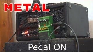 DigiTech Bad Monkey overdrive METAL demo [upl. by Niletac]