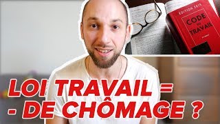 LOI TRAVAIL  BAISSE DU CHÔMAGE  C’EST FAUX DIT LA SCIENCE [upl. by Raoul202]